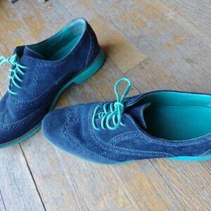 Cole Haan Alisa Suede Wingtip Oxford 9.5 B